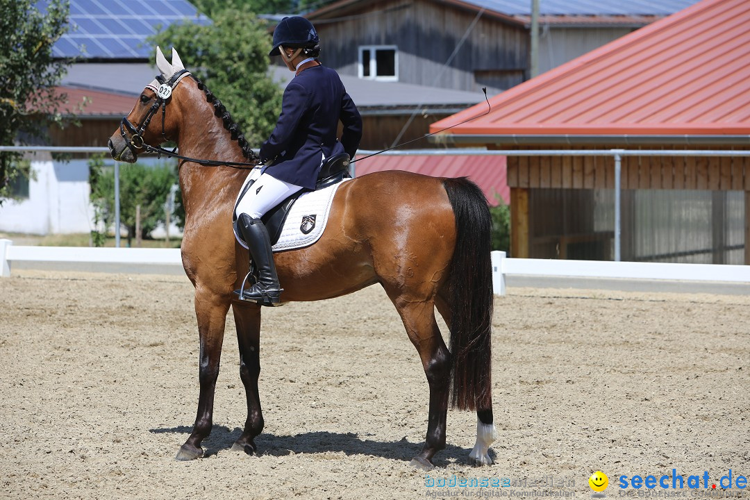 Reitturnier auf dem Ziegelhof in Dettingen-Wallhausen am Bodensee, 22.06.20