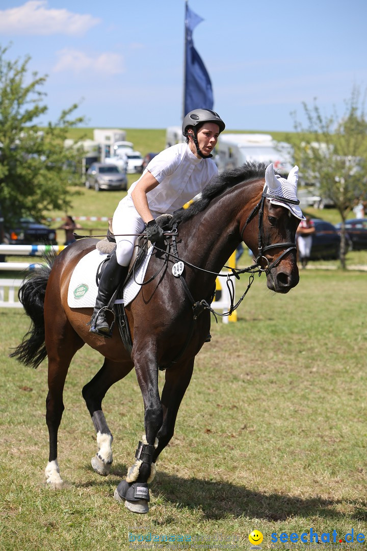 Reitturnier auf dem Ziegelhof in Dettingen-Wallhausen am Bodensee, 22.06.20