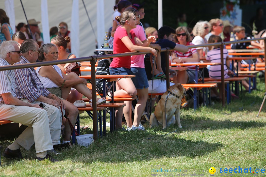 Reitturnier auf dem Ziegelhof in Dettingen-Wallhausen am Bodensee, 22.06.20