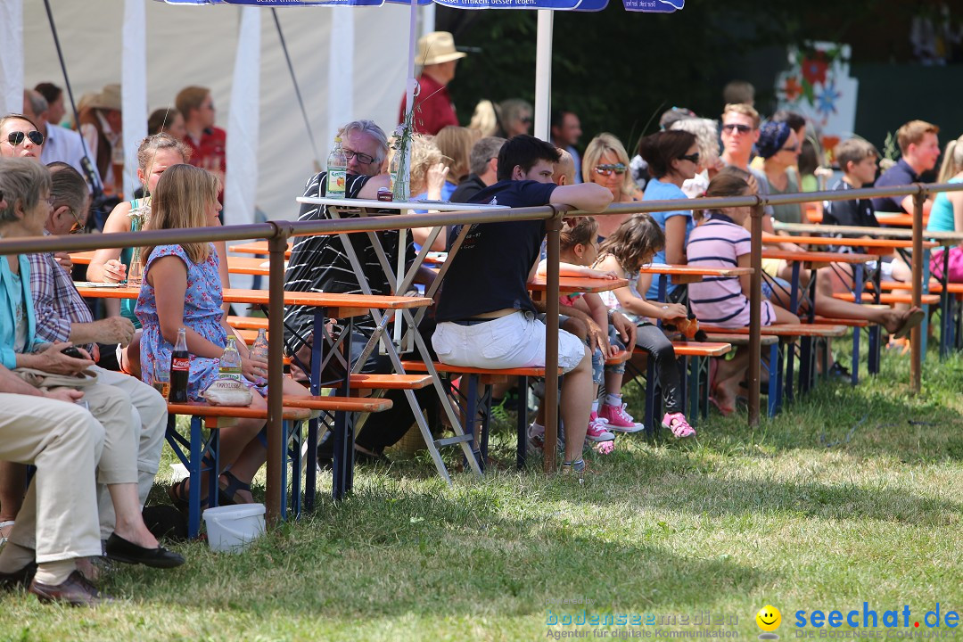 Reitturnier auf dem Ziegelhof in Dettingen-Wallhausen am Bodensee, 22.06.20