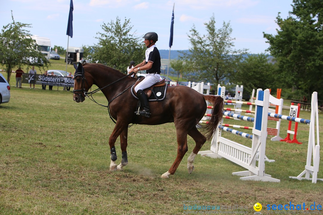 Reitturnier auf dem Ziegelhof in Dettingen-Wallhausen am Bodensee, 22.06.20