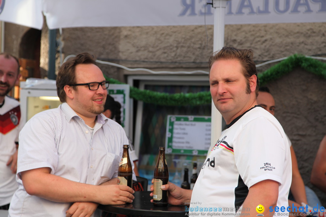 WM 2014 Public Viewing: Deutschland vs. USA: Aalen, 26.06.2014