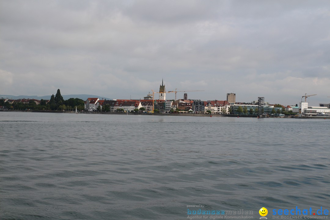 Bodenseequerung: Nathalie Pohl: Friedrichshafen - Romanshorn, 25.06.2014