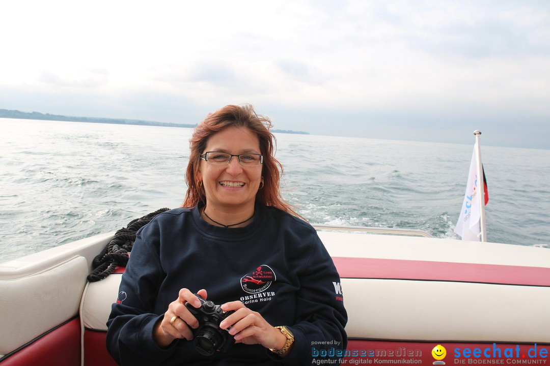 Bodenseequerung: Nathalie Pohl: Friedrichshafen - Romanshorn, 25.06.2014