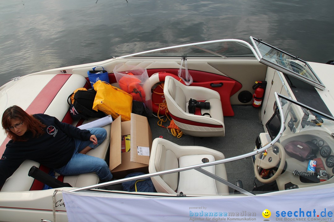 Bodenseequerung: Nathalie Pohl: Friedrichshafen - Romanshorn, 25.06.2014