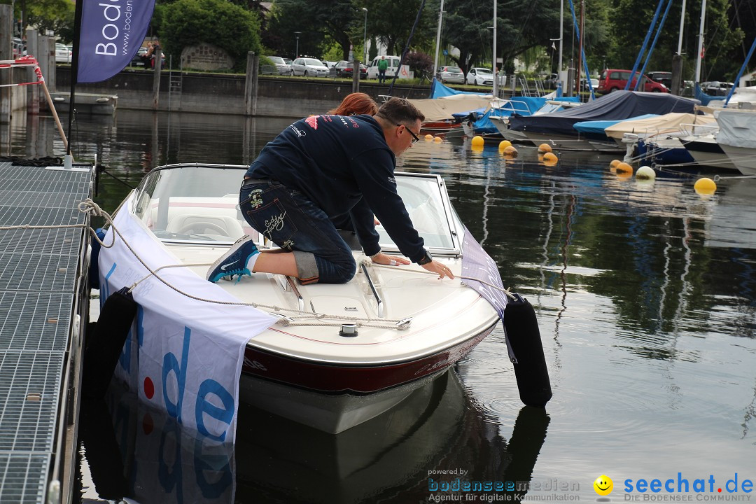 Bodenseequerung: Nathalie Pohl: Friedrichshafen - Romanshorn, 25.06.2014