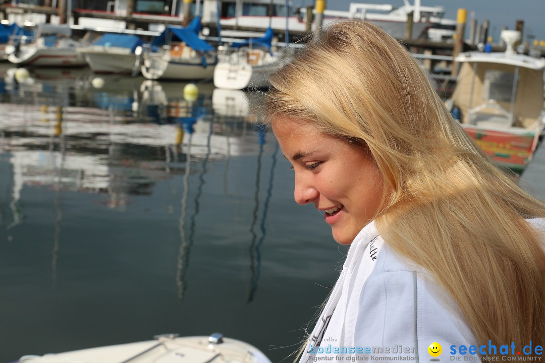 Bodenseequerung: Nathalie Pohl: Friedrichshafen - Romanshorn, 25.06.2014