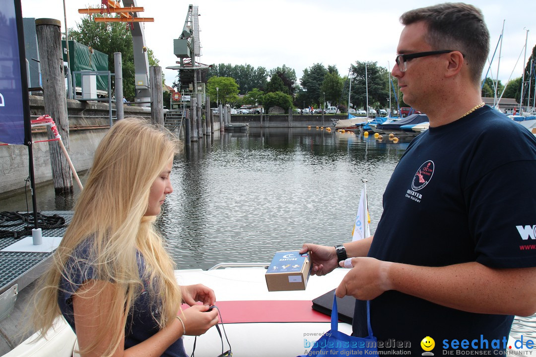 Bodenseequerung: Nathalie Pohl: Friedrichshafen - Romanshorn, 25.06.2014