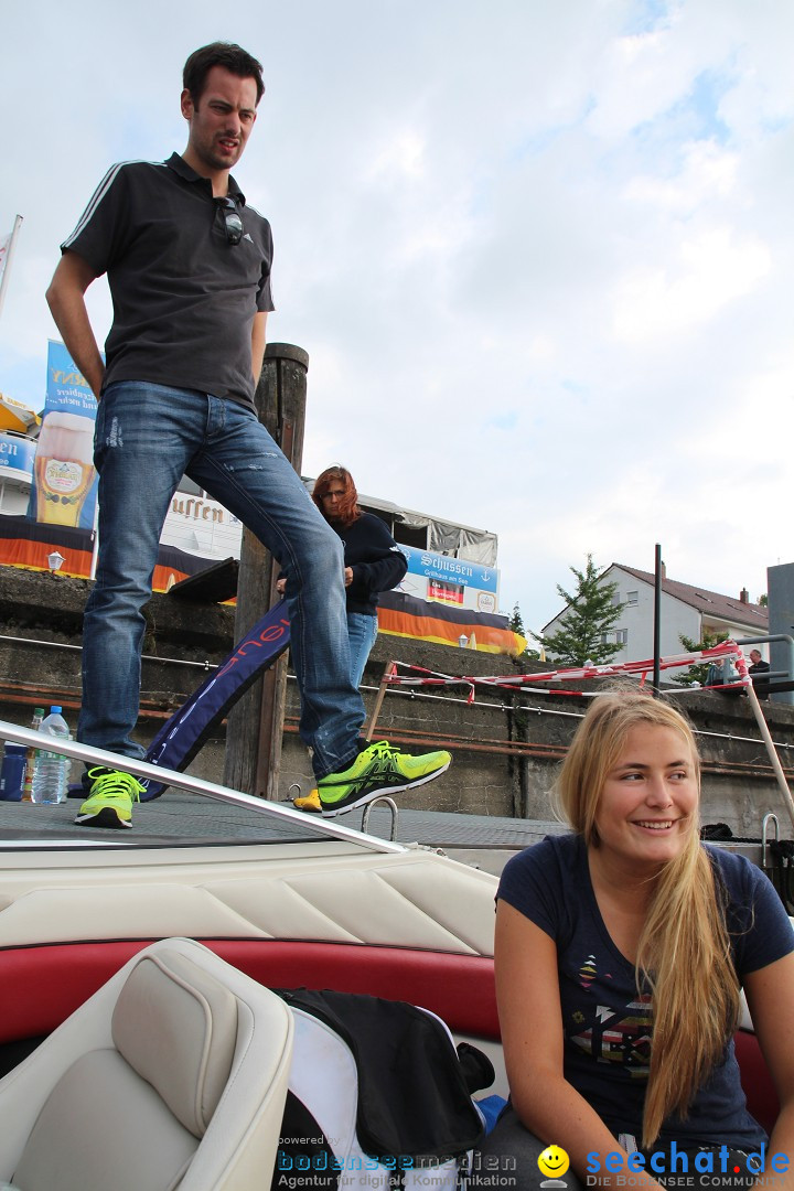 Bodenseequerung: Nathalie Pohl: Friedrichshafen - Romanshorn, 25.06.2014
