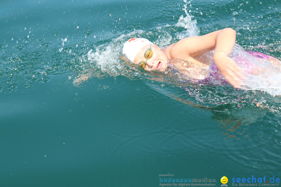 Bodenseequerung: Nathalie Pohl: Friedrichshafen - Romanshorn, 25.06.2014