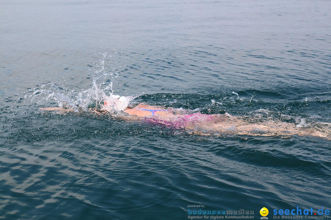 Bodenseequerung: Nathalie Pohl: Friedrichshafen - Romanshorn, 25.06.2014