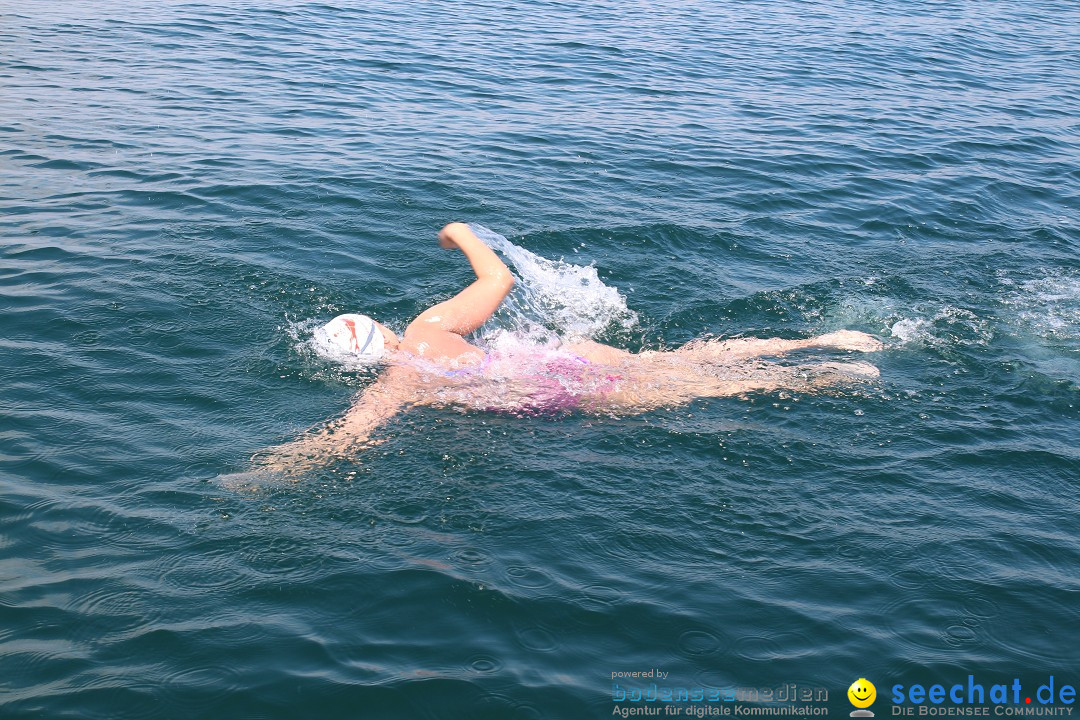 Bodenseequerung: Nathalie Pohl: Friedrichshafen - Romanshorn, 25.06.2014
