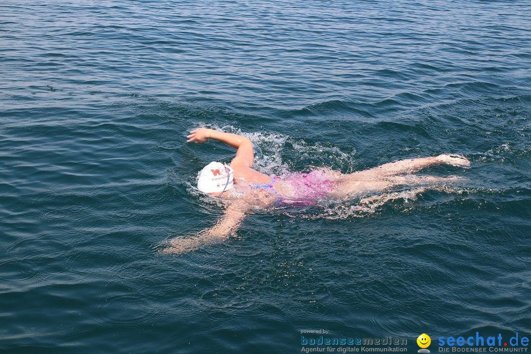 Bodenseequerung: Nathalie Pohl: Friedrichshafen - Romanshorn, 25.06.2014