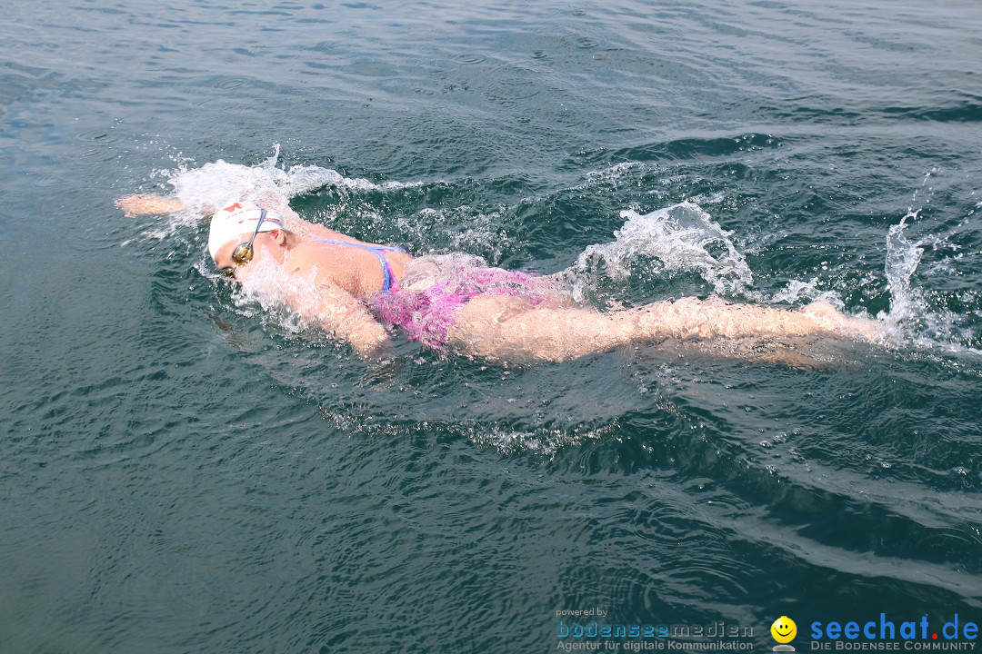 Bodenseequerung: Nathalie Pohl: Friedrichshafen - Romanshorn, 25.06.2014
