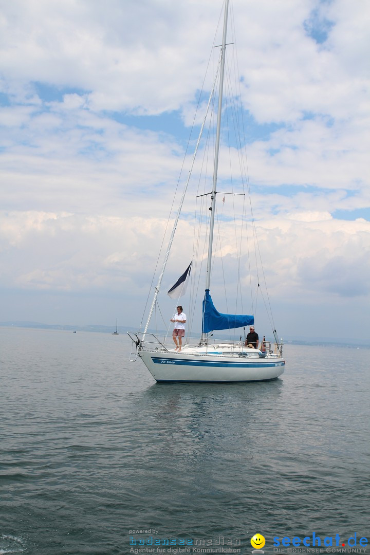 Bodenseequerung: Nathalie Pohl: Friedrichshafen - Romanshorn, 25.06.2014