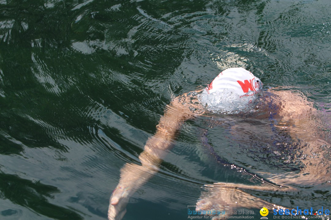 Bodenseequerung: Nathalie Pohl: Friedrichshafen - Romanshorn, 25.06.2014