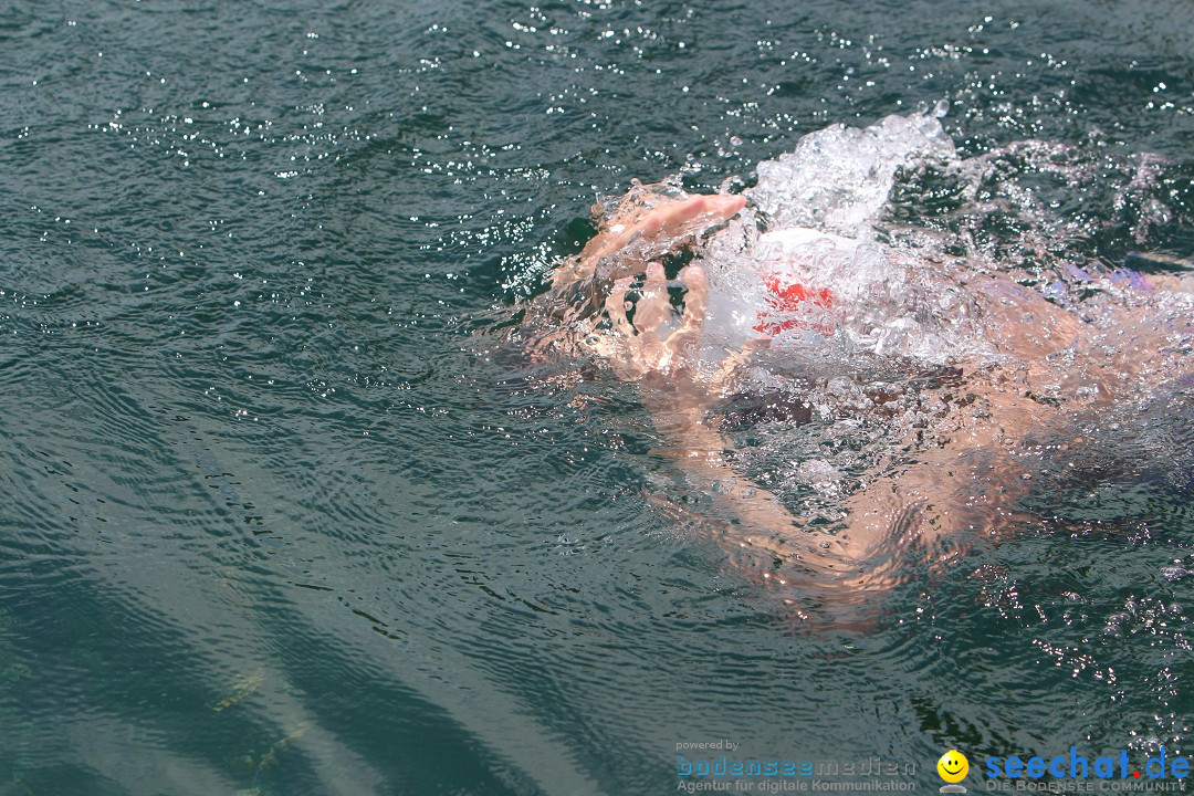 Bodenseequerung: Nathalie Pohl: Friedrichshafen - Romanshorn, 25.06.2014