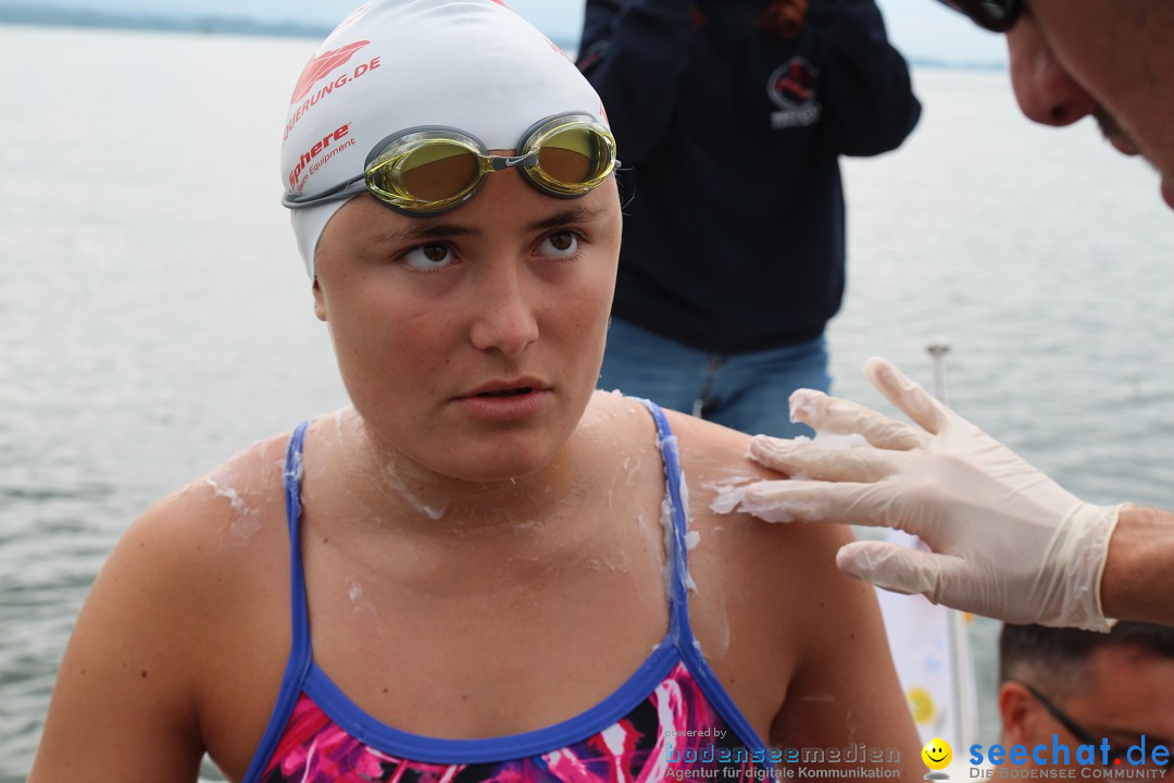 Bodenseequerung: Nathalie Pohl: Friedrichshafen - Romanshorn, 25.06.2014