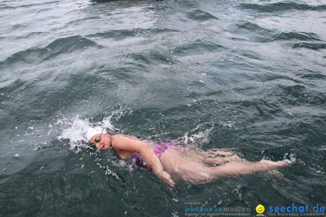 Bodenseequerung: Nathalie Pohl: Friedrichshafen - Romanshorn, 25.06.2014