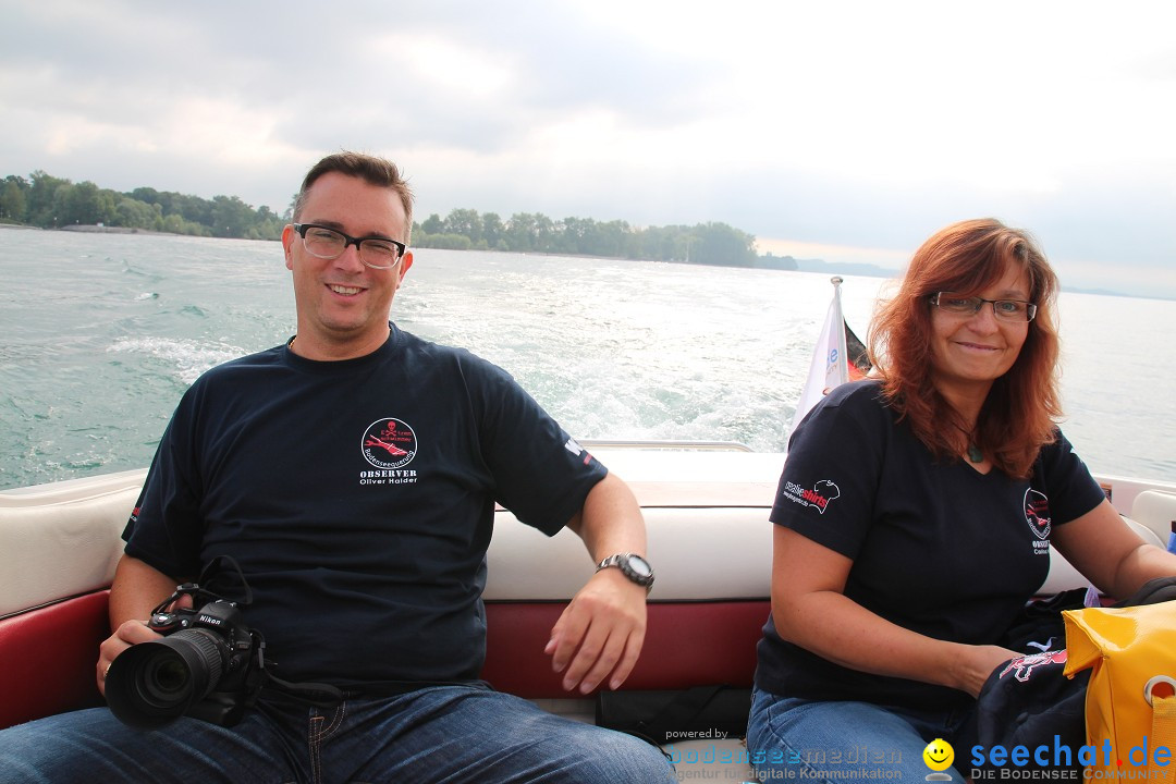 Bodenseequerung: Nathalie Pohl: Friedrichshafen - Romanshorn, 25.06.2014
