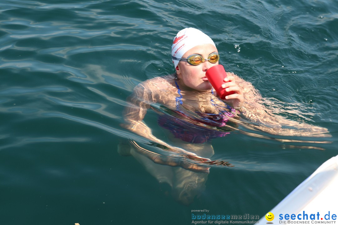 Bodenseequerung: Nathalie Pohl: Friedrichshafen - Romanshorn, 25.06.2014