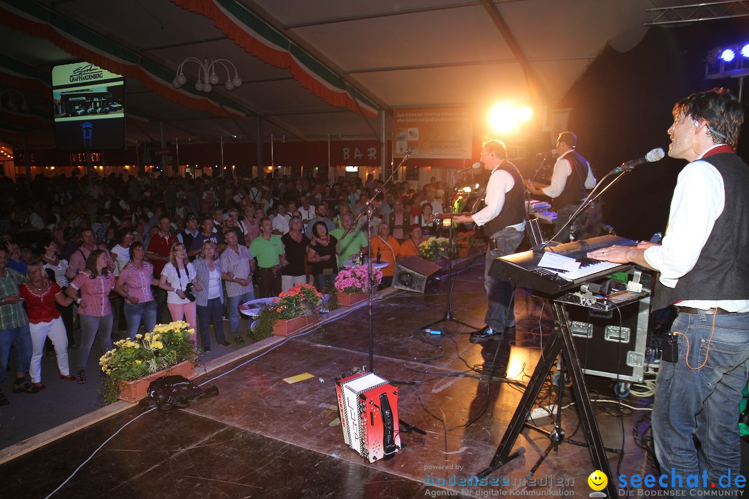 Zillertaler Haderlumpen: Schweizer Feiertag: Stockach Bodensee, 27.06.2014