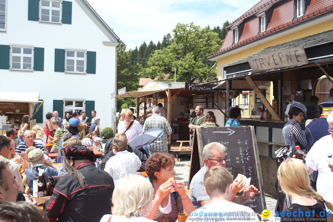 Mittelalterfest: Waldburg bei Ravensburg am Bodensee, 28.06.2014