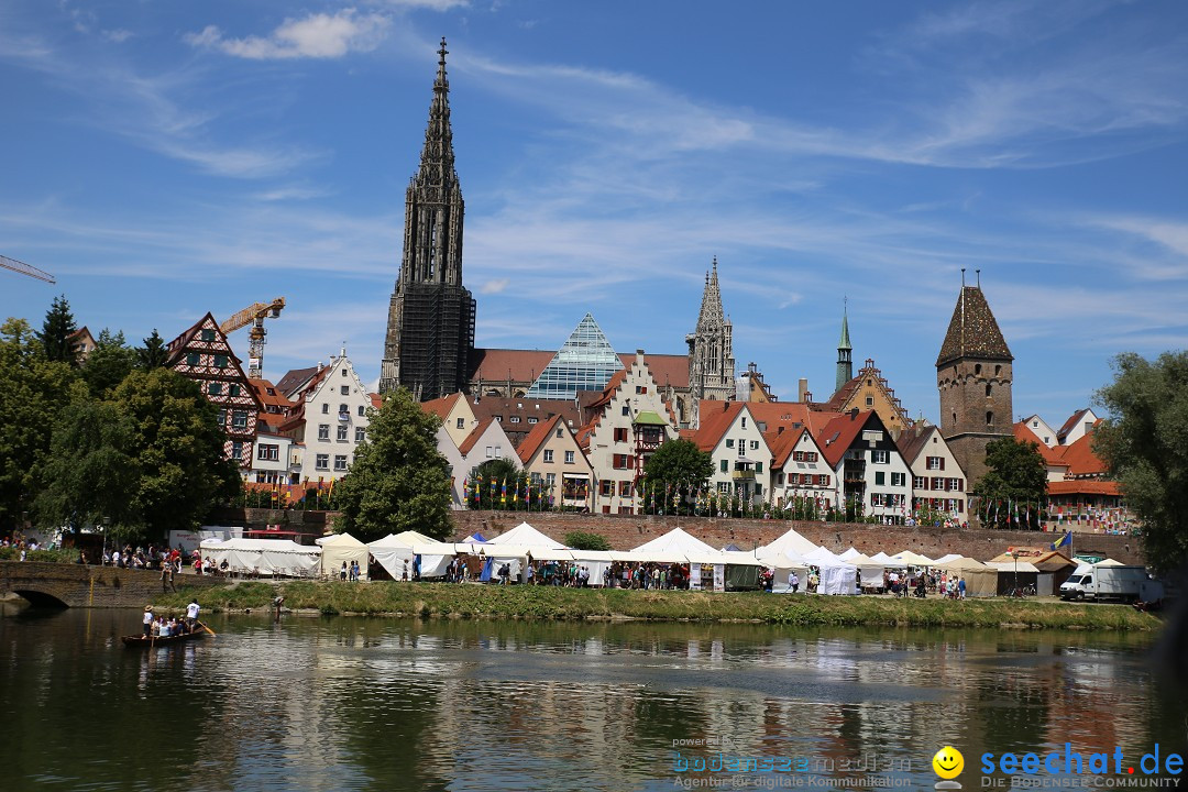 Internationales Donaufest: Ulm an der Donau, 06.07.2014