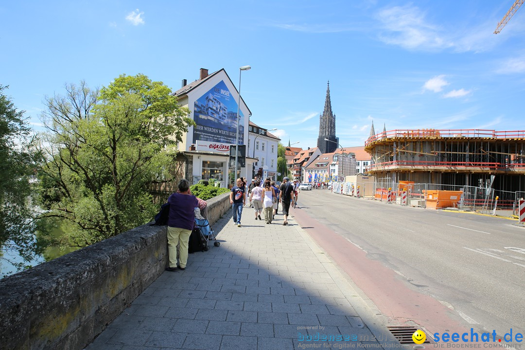 Internationales Donaufest: Ulm an der Donau, 06.07.2014