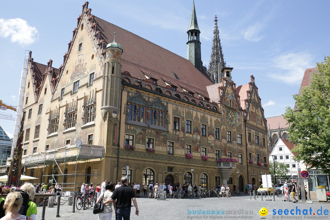 Internationales Donaufest: Ulm an der Donau, 06.07.2014