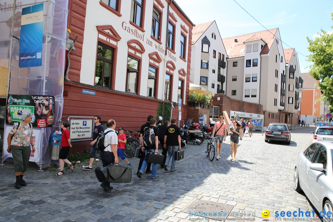 Internationales Donaufest: Ulm an der Donau, 06.07.2014