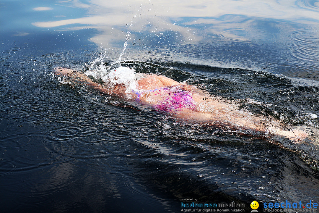 Bodenseequerung: Nathalie Pohl: Friedrichshafen - Romanshorn, 25.06.2014