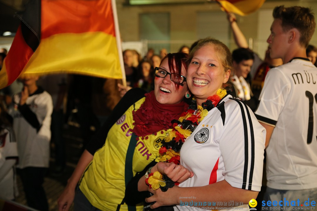 Weltmeister - Deutschland - WM2014: Singen am Bodensee, 13.07.2014