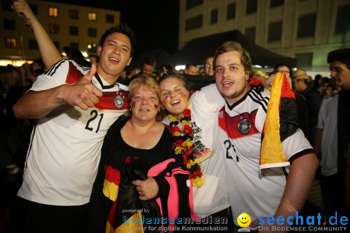 Weltmeister - Deutschland - WM2014: Singen am Bodensee, 13.07.2014