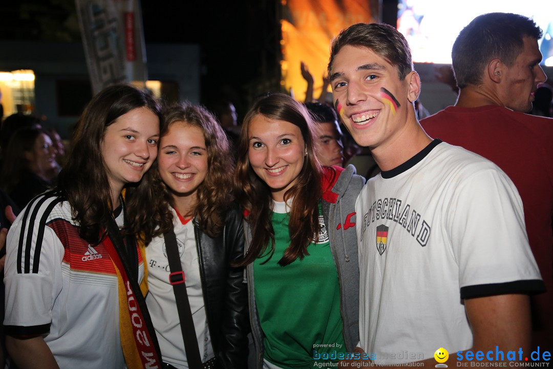 Weltmeister - Deutschland - WM2014: Singen am Bodensee, 13.07.2014