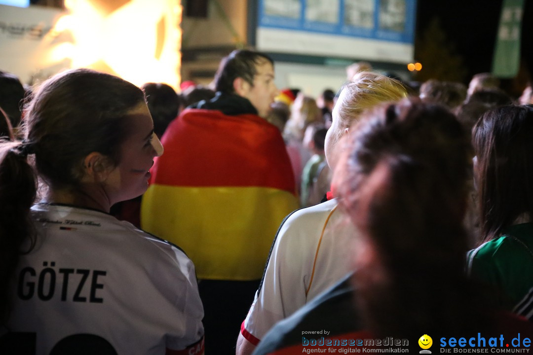Weltmeister - Deutschland - WM2014: Singen am Bodensee, 13.07.2014