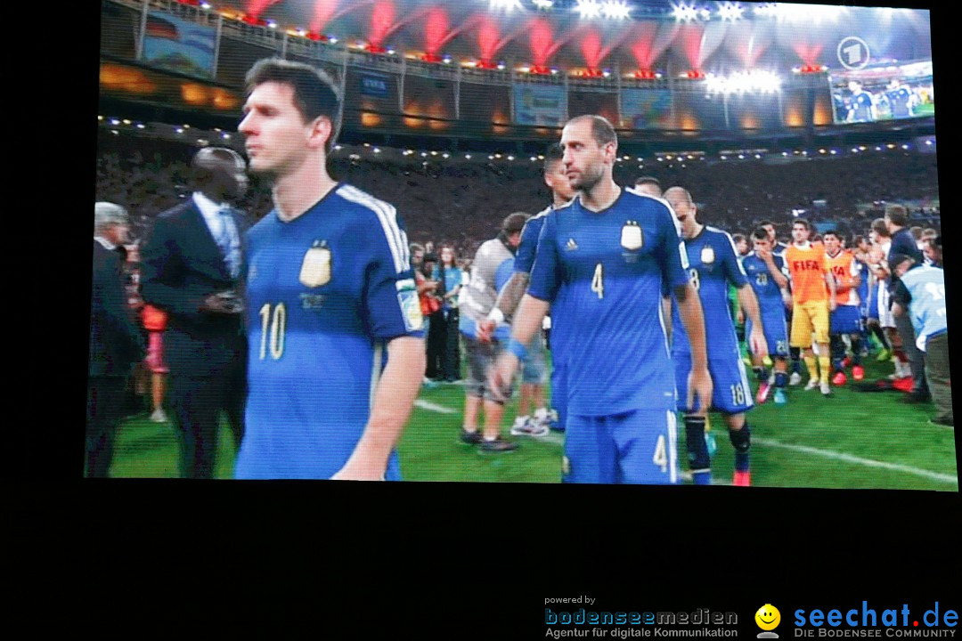 Weltmeister - Deutschland - WM2014: Singen am Bodensee, 13.07.2014
