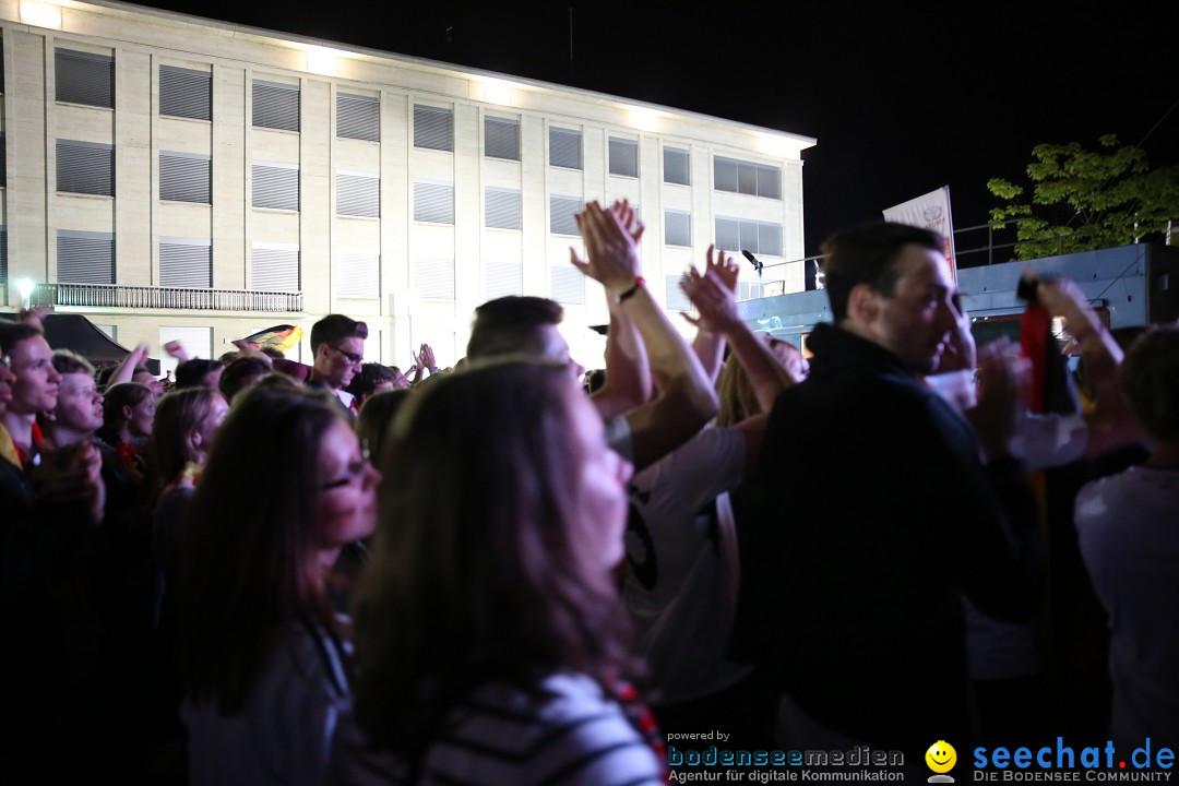 Weltmeister - Deutschland - WM2014: Singen am Bodensee, 13.07.2014