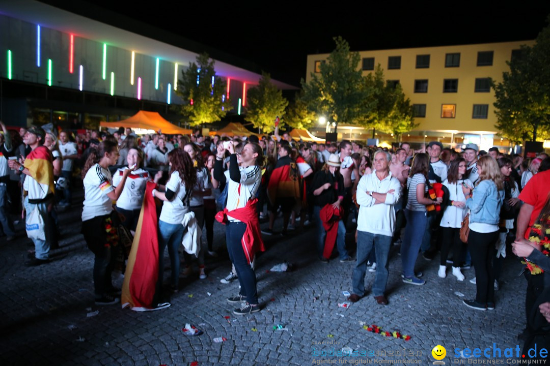 Weltmeister - Deutschland - WM2014: Singen am Bodensee, 13.07.2014
