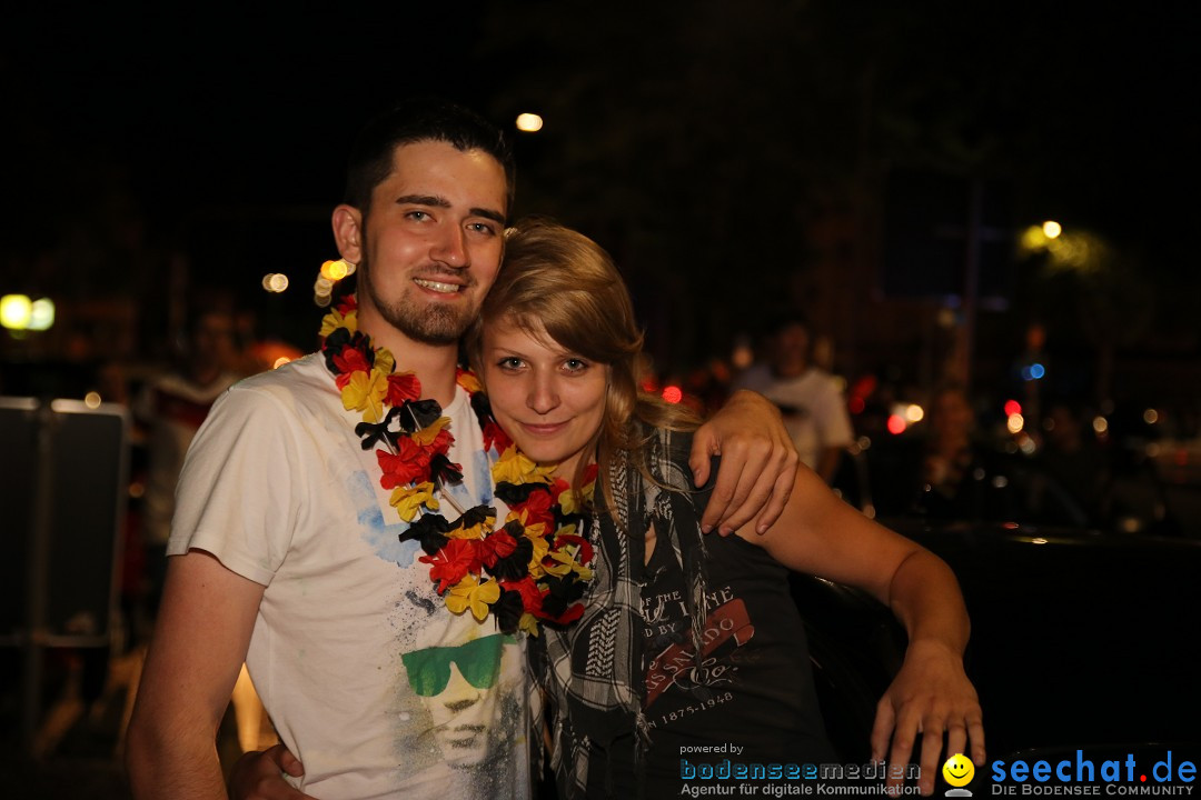 Weltmeister - Deutschland - WM2014: Singen am Bodensee, 13.07.2014