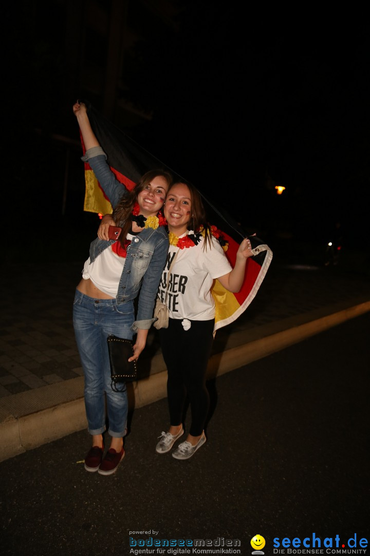 Weltmeister - Deutschland - WM2014: Singen am Bodensee, 13.07.2014