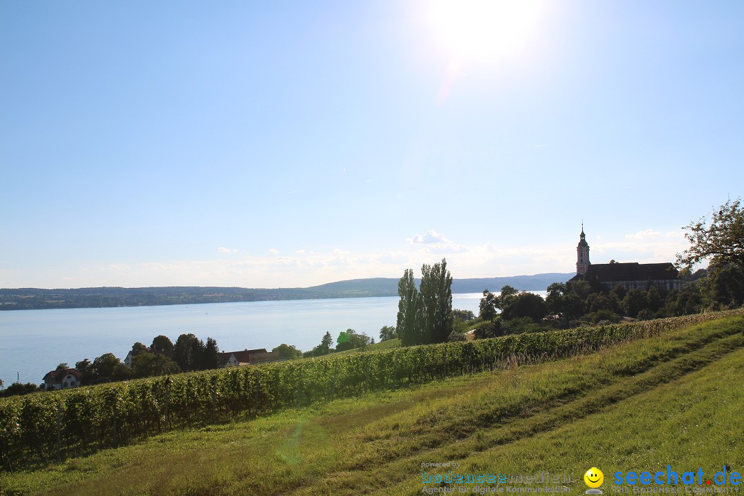 Wigald Boning durchquert den Bodensee: Friedrichshafen, 16.07.2014