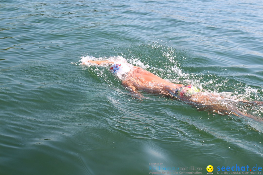 Wigald Boning durchquert den Bodensee: Friedrichshafen, 16.07.2014