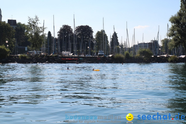 Wigald Boning durchquert den Bodensee: Friedrichshafen, 16.07.2014