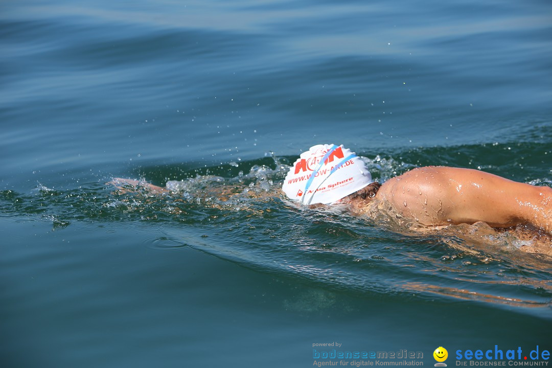 Wigald Boning durchquert den Bodensee: Friedrichshafen, 16.07.2014