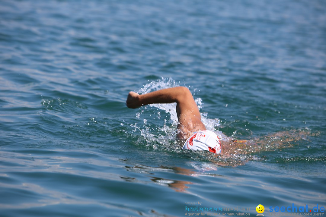 Wigald Boning durchquert den Bodensee: Friedrichshafen, 16.07.2014