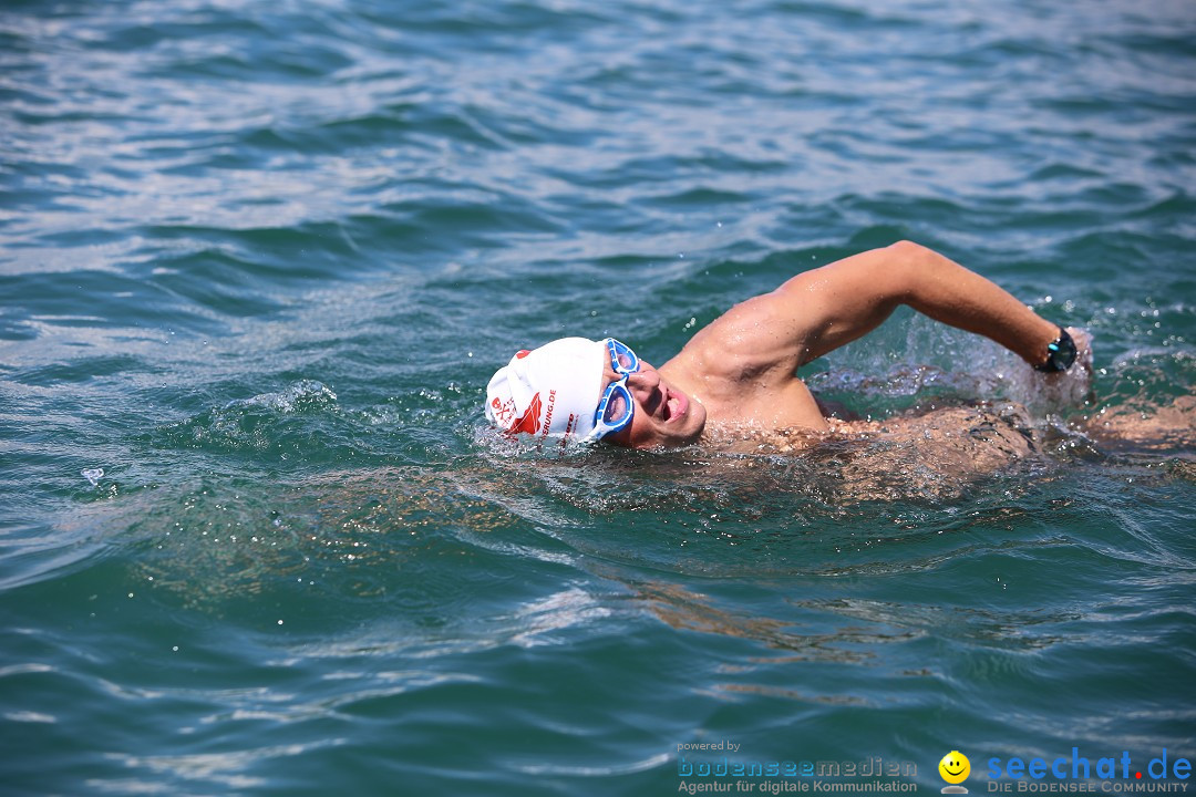 Wigald Boning durchquert den Bodensee: Friedrichshafen, 16.07.2014