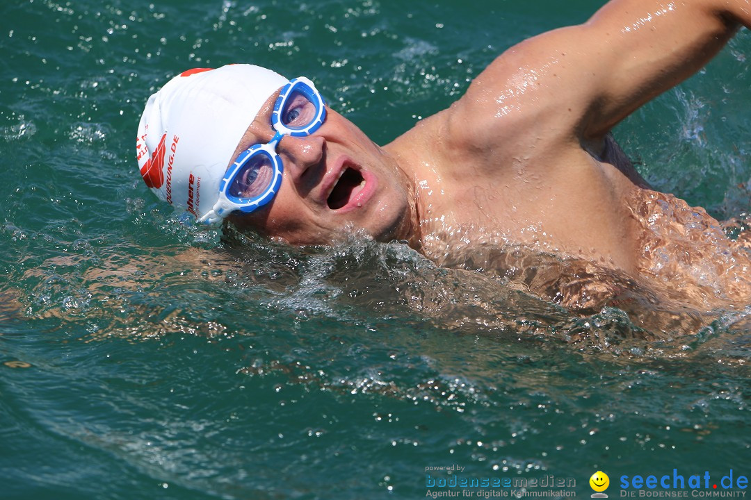 Wigald Boning durchquert den Bodensee: Friedrichshafen, 16.07.2014