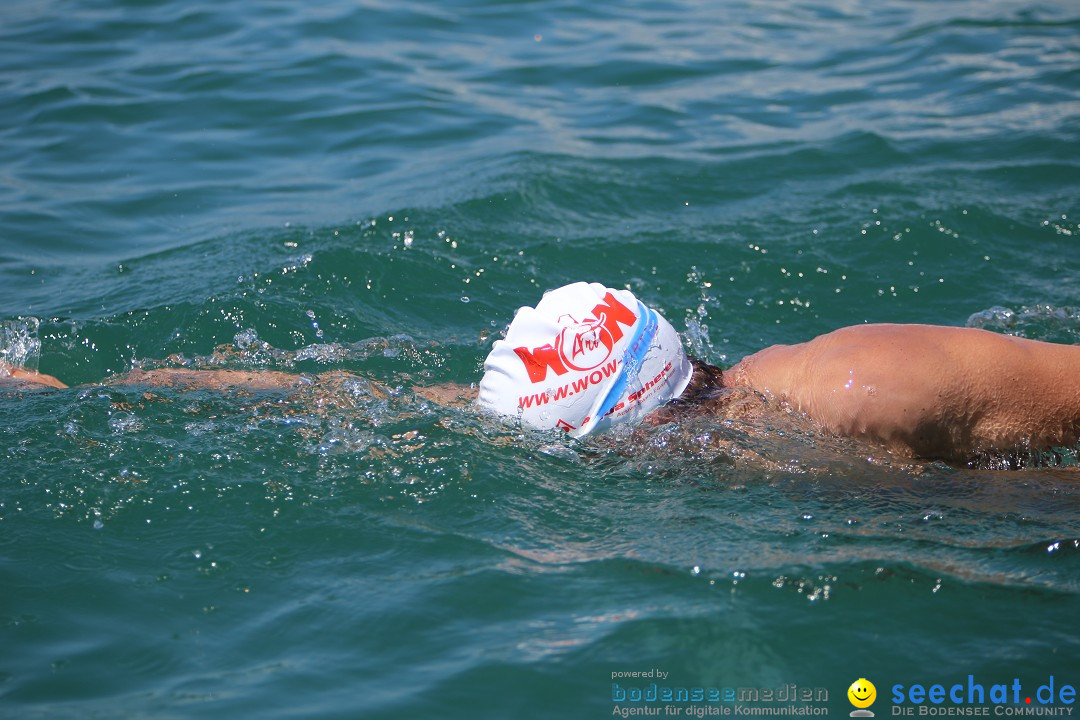 Wigald Boning durchquert den Bodensee: Friedrichshafen, 16.07.2014