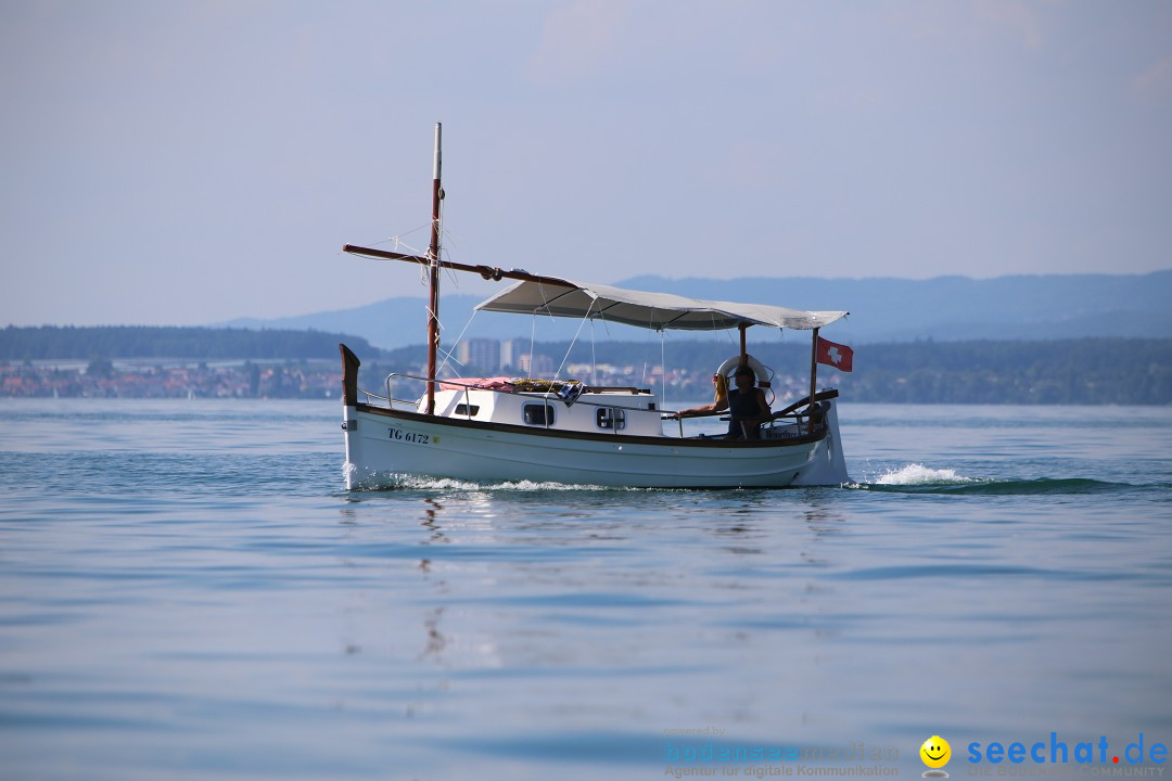 Wigald Boning durchquert den Bodensee: Friedrichshafen, 16.07.2014